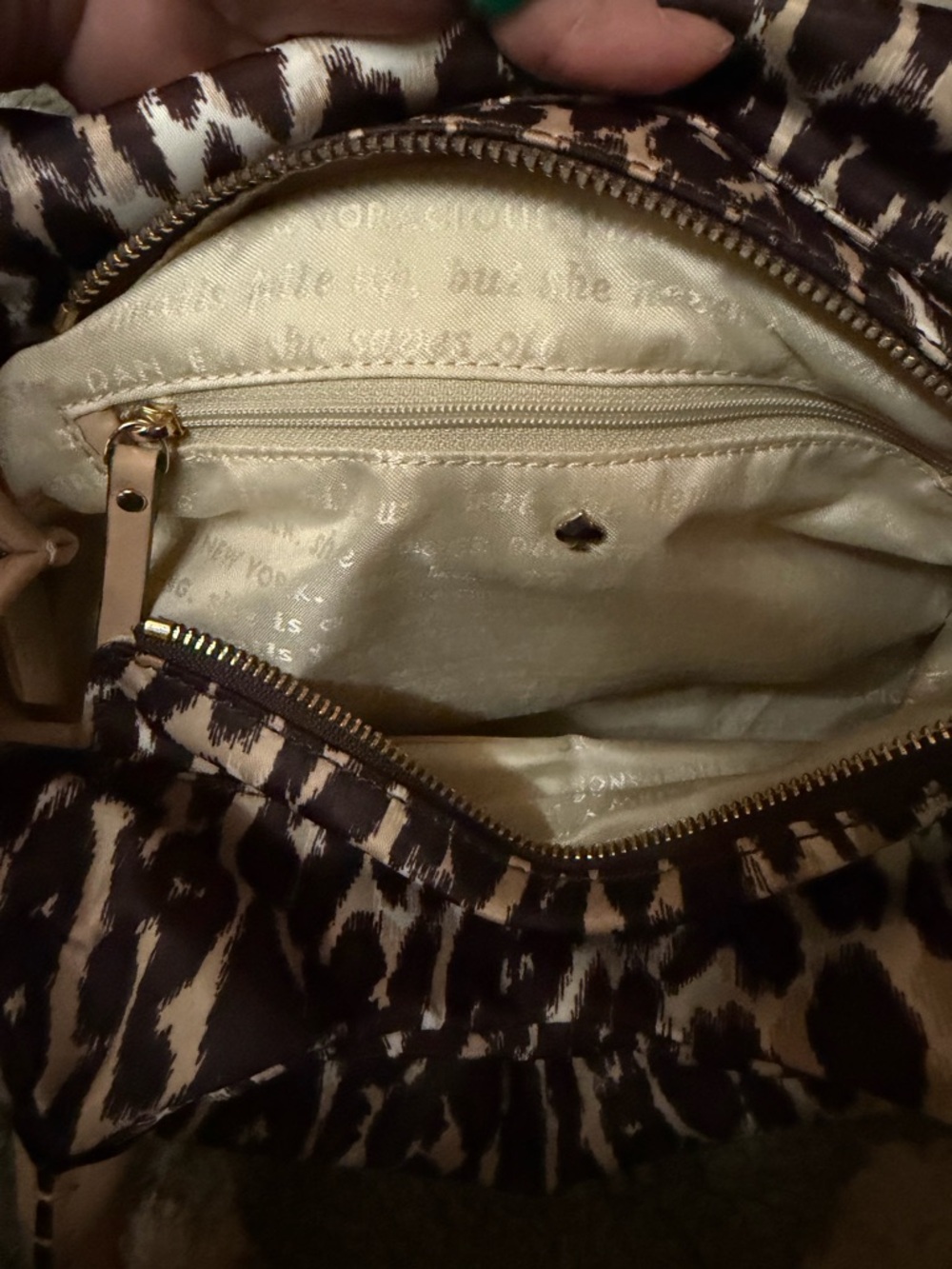Kate Spade ♠️ Leopard Bag - Picture 12 of 13